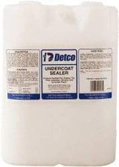 Detco - 5 Gal Container Finish - Use on Resilient Flooring - Industrial Tool & Supply