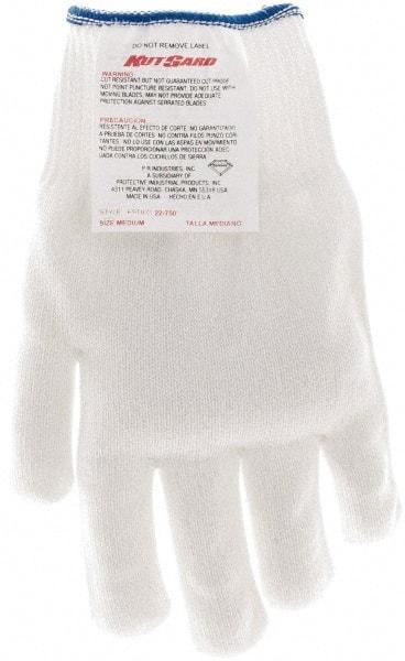PIP - Size M, ANSI Cut Lvl A5, Cut Resistant Gloves - White - Industrial Tool & Supply