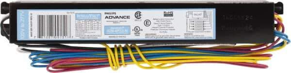 Philips Advance - 3 or 4 Lamp, 120-277 Volt, 0.45 to 0.94 Amp, 0 to 39, 40 to 79 Watt, Instant Start, Electronic, Nondimmable Fluorescent Ballast - 0.88, 0.91, 0.93, 0.97, 1.00, 1.01, 1.03 Ballast Factor, T8 Lamp - Industrial Tool & Supply