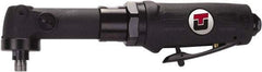 Universal Tool - Angle Handle, Angle Air Die Grinder - 12,000 RPM, Rear Exhaust, 4 CFM, 1 hp, 90 psi - Industrial Tool & Supply