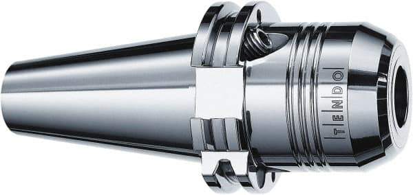 Schunk - CAT50 Taper Shank, 20mm Hole Diam, Hydraulic Tool Holder/Chuck - 55.5mm Nose Diam, 81mm Projection, 41.5mm Clamp Depth, 25,000 RPM, Through Coolant - Exact Industrial Supply
