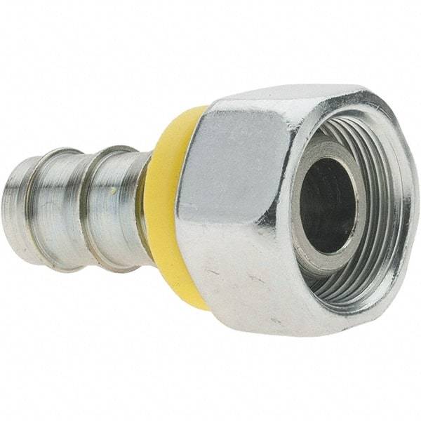 Parker - 5/8" ID M26x1.5 Barbed Push On Female Fitting - Steel - Industrial Tool & Supply