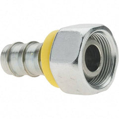 Parker - 5/8" ID M26x1.5 Barbed Push On Female Fitting - Steel - Industrial Tool & Supply