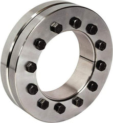 Climax Metal Products - M10 Thread, 125mm Bore Diam, 215mm OD, Shaft Locking Device - 12 Screws, 493,107 Lb Axial Load, 215mm OAW, 1.654" Thrust Ring Width, 19,262 Ft/Lb Max Torque - Industrial Tool & Supply