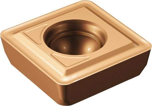 Sandvik Coromant - 88003P MS Grade 2044 Carbide Indexable Drill Insert - TiAlN/AlCr2O3 Finish, Square, 6mm Inscribed Circle - Industrial Tool & Supply