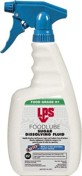 LPS - 28 oz Trigger Spray Bottle Spray Lubricant - Clear, 41°F to 203°F, Food Grade - Industrial Tool & Supply