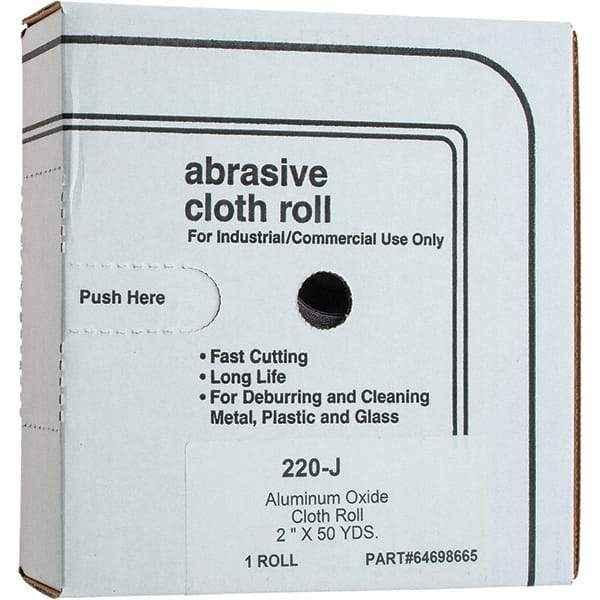 Value Collection - Shop Rolls   Abrasive Material: Aluminum Oxide    Roll Width (Inch): 2 - Industrial Tool & Supply