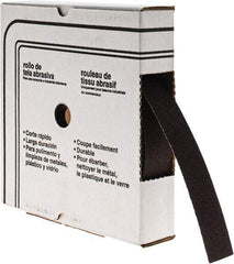 Value Collection - Shop Rolls   Abrasive Material: Aluminum Oxide    Roll Width (Inch): 1-1/2 - Industrial Tool & Supply