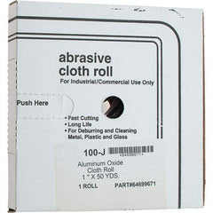 Value Collection - Shop Rolls   Abrasive Material: Aluminum Oxide    Roll Width (Inch): 1 - Industrial Tool & Supply