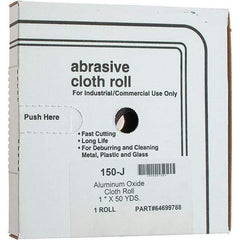 Value Collection - Shop Rolls   Abrasive Material: Aluminum Oxide    Roll Width (Inch): 1 - Industrial Tool & Supply