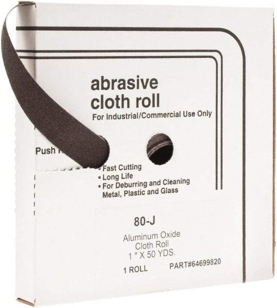 Value Collection - Shop Rolls   Abrasive Material: Aluminum Oxide    Roll Width (Inch): 1 - Industrial Tool & Supply