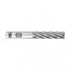1/4 x 3/8 x 1-1/4 x 3-1/16 4Fl  Square VC10 End Mill - Bright - Industrial Tool & Supply
