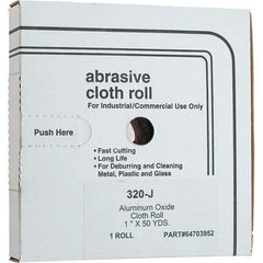 Value Collection - Shop Rolls   Abrasive Material: Aluminum Oxide    Roll Width (Inch): 1 - Industrial Tool & Supply