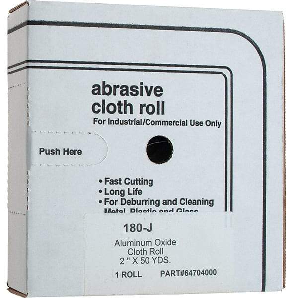 Value Collection - Shop Rolls   Abrasive Material: Aluminum Oxide    Roll Width (Inch): 2 - Industrial Tool & Supply