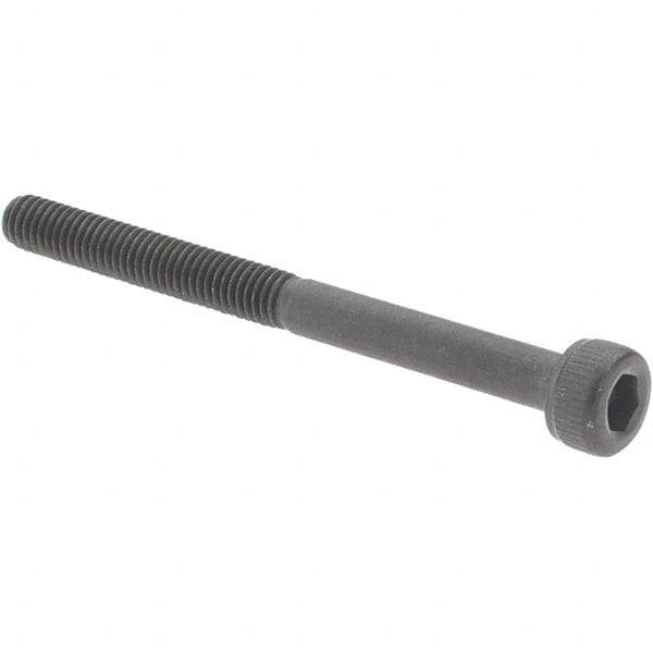 Value Collection - M3x0.50 Metric Coarse Hex Socket Drive, Socket Cap Screw - Grade 12.9 Alloy Steel, Black Oxide Finish, Partially Threaded, 35mm Length Under Head - Industrial Tool & Supply