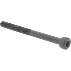 Value Collection - M3x0.50 Metric Coarse Hex Socket Drive, Socket Cap Screw - Grade 12.9 Alloy Steel, Black Oxide Finish, Partially Threaded, 35mm Length Under Head - Industrial Tool & Supply