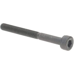 Value Collection - M3x0.50 Metric Coarse Hex Socket Drive, Socket Cap Screw - Grade 12.9 Alloy Steel, Black Oxide Finish, Partially Threaded, 30mm Length Under Head - Industrial Tool & Supply