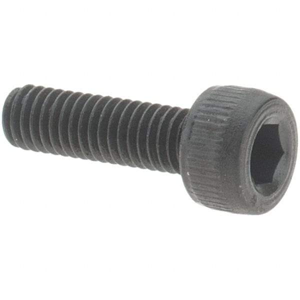 Value Collection - M3x0.50 Metric Coarse Hex Socket Drive, Socket Cap Screw - Grade 12.9 Alloy Steel, Black Oxide Finish, Fully Threaded, 10mm Length Under Head - Industrial Tool & Supply