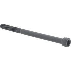 Value Collection - #10-24 UNC Hex Socket Drive, Socket Cap Screw - Alloy Steel, Black Oxide Finish, Partially Threaded, 2-3/4" Length Under Head - Industrial Tool & Supply