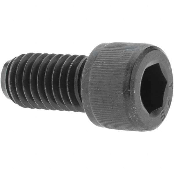Value Collection - 1/2-13 UNC Hex Socket Drive, Socket Cap Screw - Alloy Steel, Black Oxide Finish, Fully Threaded, 1" Length Under Head - Industrial Tool & Supply