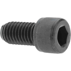 Value Collection - 1/2-13 UNC Hex Socket Drive, Socket Cap Screw - Alloy Steel, Black Oxide Finish, Fully Threaded, 1" Length Under Head - Industrial Tool & Supply