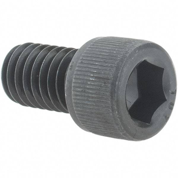 Value Collection - 3/8-16 UNC Hex Socket Drive, Socket Cap Screw - Alloy Steel, Black Oxide Finish, Fully Threaded, 5/8" Length Under Head - Industrial Tool & Supply