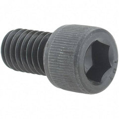 Value Collection - 3/8-16 UNC Hex Socket Drive, Socket Cap Screw - Alloy Steel, Black Oxide Finish, Fully Threaded, 5/8" Length Under Head - Industrial Tool & Supply