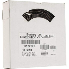 Made in USA - Shop Rolls   Abrasive Material: Silicon Carbide    Roll Width (Inch): 1-1/2 - Industrial Tool & Supply