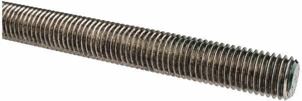 Made in USA - 3/4-10 UNC (Coarse), 3' Long, Stainless Steel Threaded Rod - Right Hand Thread - Industrial Tool & Supply