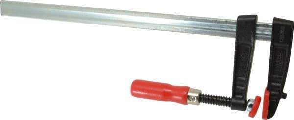 Bessey - 16" Capacity, 4" Throat Depth Steel Bar Clamp - 880 Lb Clamping Pressure - Industrial Tool & Supply