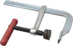 Bessey - 4-3/4" Deep Throat, 8" Max Capacity, Standard Sliding Arm Clamp - 1,980 Lb Clamping Pressure, 0.7" Spindle Diam - Industrial Tool & Supply