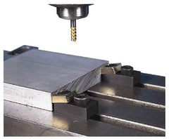 Mitee-Bite 1.94" OAL, 3/4" T slot, 17,792.89 N Holding Force, Steel, T Slot Toe Clamp 0.62" Body Height, 1" Jaw Wide x 0.38" Jaw Height, 1" Overall Height, 1.12" Wide - Industrial Tool & Supply
