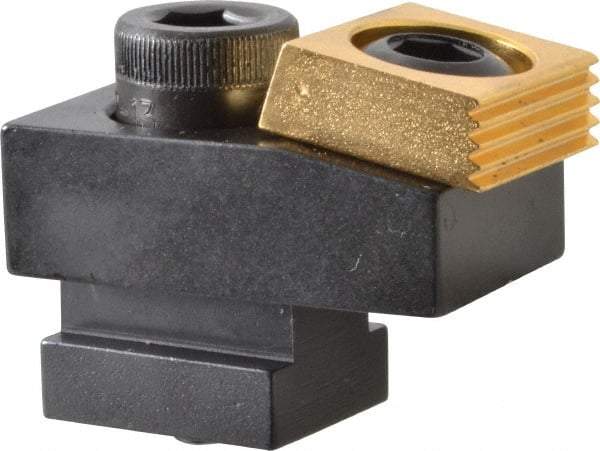 Mitee-Bite 1.94" OAL, 9/16" T slot, 17,792.89 N Holding Force, Steel, T Slot Toe Clamp 0.62" Body Height, 1" Jaw Wide x 0.38" Jaw Height, 1" Overall Height, 1.12" Wide - Industrial Tool & Supply