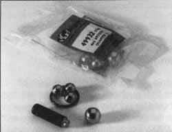 Jergens - 4 Piece Ball Lock Compatible Repair Kit - 1/2" Plate Thickness Compatibility, 13mm Shank Diam Compatibility - Industrial Tool & Supply