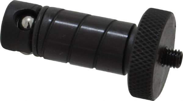 Jergens - 13mm Diam Ball Lock Modular Fixturing Shank - 1.33" Shank Length, 7/8" Head Diam, Compatible with 3/4" Thick Plate, 750 Lb Max Holding Force, 3/32 Key Size, Steel - Industrial Tool & Supply