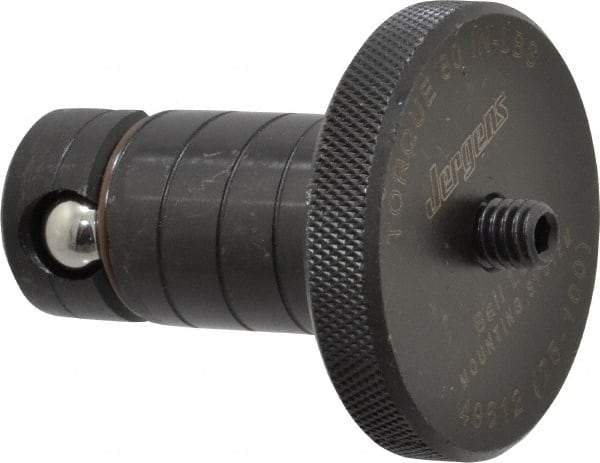 Jergens - 25mm Diam Ball Lock Modular Fixturing Shank - 1.95" Shank Length, 2" Head Diam, Compatible with 1" Thick Plate, 7,000 Lb Max Holding Force, 5/32 Key Size, Steel - Industrial Tool & Supply