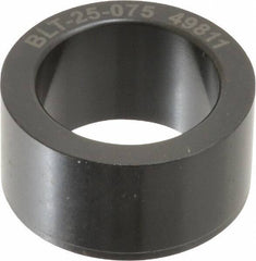 Jergens - 1.3772" OD, 3/4" Plate Thickness, Secondary Ball Lock, Modular Fixturing Liner - 25mm ID, -0.0004, 0.0000" Tolerance - Industrial Tool & Supply
