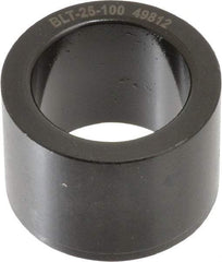 Jergens - 1.3772" OD, 1" Plate Thickness, Secondary Ball Lock, Modular Fixturing Liner - 25mm ID, -0.0004, 0.0000" Tolerance - Industrial Tool & Supply