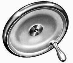 Made in USA - Cast Iron Handwheel Only - 1-1/4" Hub Diam - Industrial Tool & Supply
