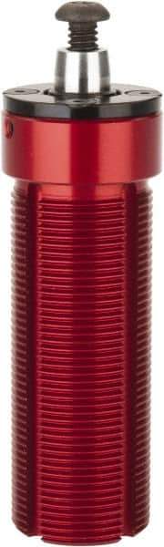 De-Sta-Co - 25 Lb Clamping Force, Right Hand Swing, 21.59mm Total Stroke, Single-Acting Pneumatic Swing Clamp - 10-32 Port, 72.9mm Body Length x 31.8mm Body Width, 4.1 cm3 (Clamp), 130 Max psi - Industrial Tool & Supply