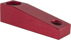 De-Sta-Co - 0.38 to 3/4" High, 3/8-16 Port, Aluminum, Single, Swing Clamp Arm - 2-3/4" OAL to 3/4" Overall Width - Industrial Tool & Supply