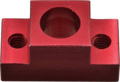 De-Sta-Co - 0.37 to 3/4" High, 1/4-20 Port, Aluminum, Blank, Swing Clamp Arm - 1-1/2" OAL to 3/4" Overall Width - Industrial Tool & Supply
