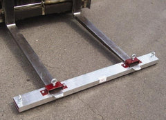 Shields Magnetics - 36" Long Fork Lift Magnetic Sweeper - 5" Wide x 2" High - Industrial Tool & Supply