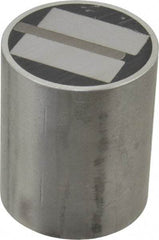 Mag-Mate - 3/8-16 Thread, 2" Diam, 2-7/16" High, 172 Lb Average Pull Force, Neodymium Rare Earth Pot Magnet - 5/16" Tapped Hole Depth, Aluminum Insulated - Industrial Tool & Supply