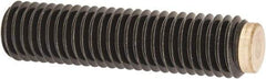 J.W. Winco - M10x1.50 Metric Coarse, 40mm Length of Thread, Soft Tip Point Set Screw - Grade 5.8 Steel, 5mm Key - Industrial Tool & Supply