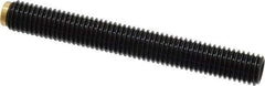 J.W. Winco - M10x1.50 Metric Coarse, 80mm Length of Thread, Soft Tip Point Set Screw - Grade 5.8 Steel, 5mm Key - Industrial Tool & Supply