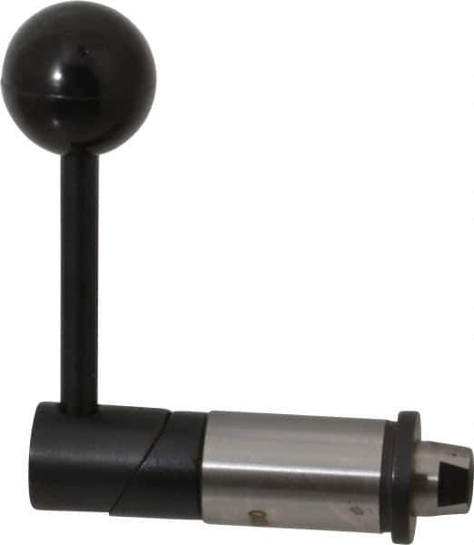 TE-CO - Tapered Cam Action Indexing Plunger - 0.7515" Body Diam, 1-1/8" Body Length, 3" Handle Length, 5/16" Plunger Projection - Industrial Tool & Supply