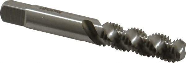 Heli-Coil - 5/16-18 UNC, 3 Flute, Bottoming Chamfer, Bright Finish, High Speed Steel Spiral Flute STI Tap - Right Hand Flute, 2-15/16" OAL, 0.381" Shank Diam, 1-1/4" Thread Length, 3B Class of Fit - Exact Industrial Supply