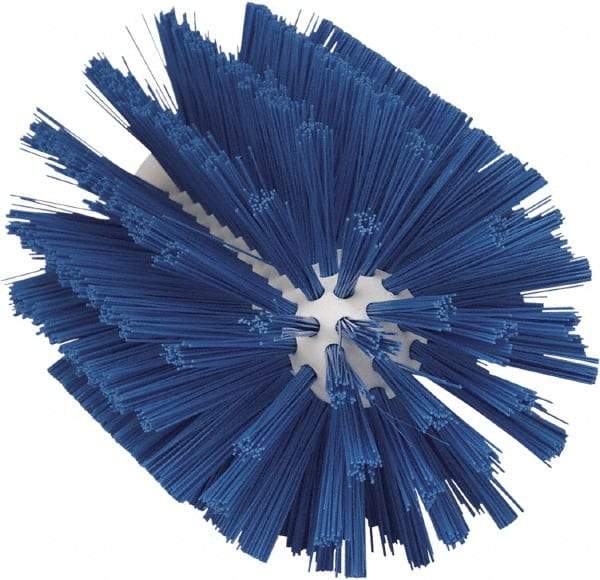 Vikan - 4" Diam Polyester Tube Brush - 6-1/2" OAL, 5-1/4" Head Length, Polypropylene Handle - Industrial Tool & Supply