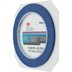 3M - 1/8" Wide Masking & Painters Tape - 5.3 mil Thick - Industrial Tool & Supply
